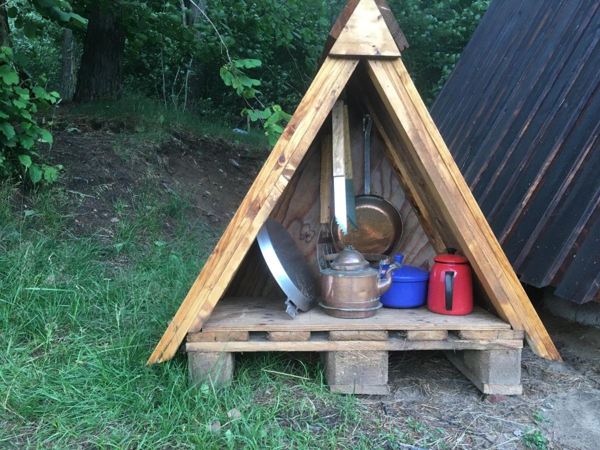 Sandfallet Glamping Laholm Bagian luar foto